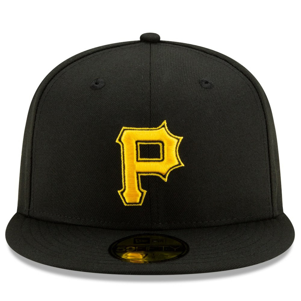 Pittsburgh Pirates New Era Alternate 2 Authentic Collection On-Field 59FIFTY Fitted Hat - Black Hats