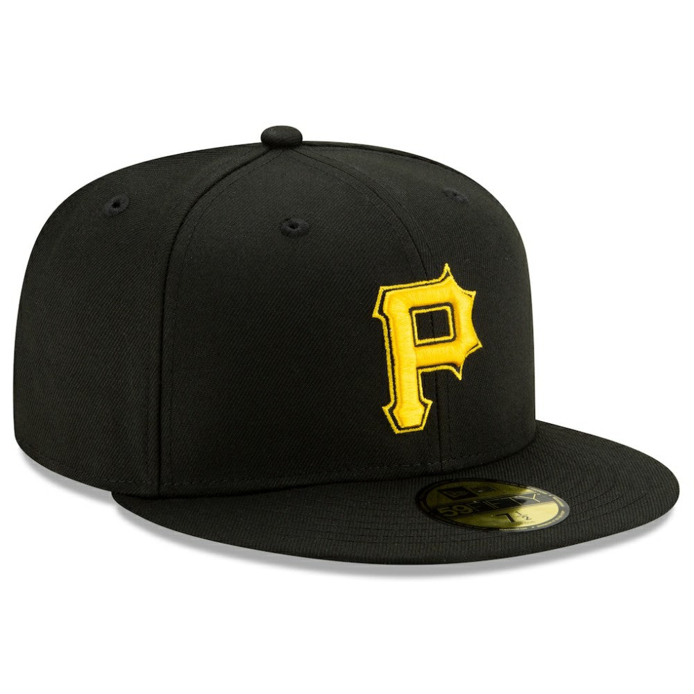 Pittsburgh Pirates New Era Alternate 2 Authentic Collection On-Field 59FIFTY Fitted Hat - Black Hats