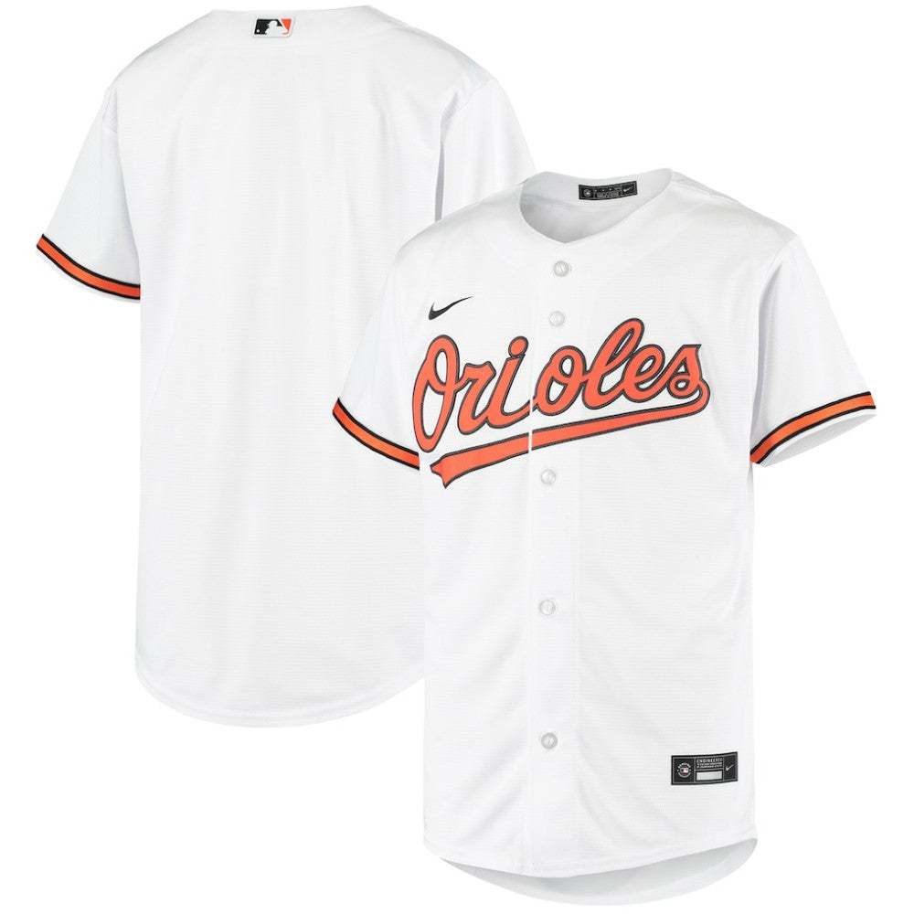 Baltimore Orioles Nike Youth Home Replica Team Jersey - White Jerseys