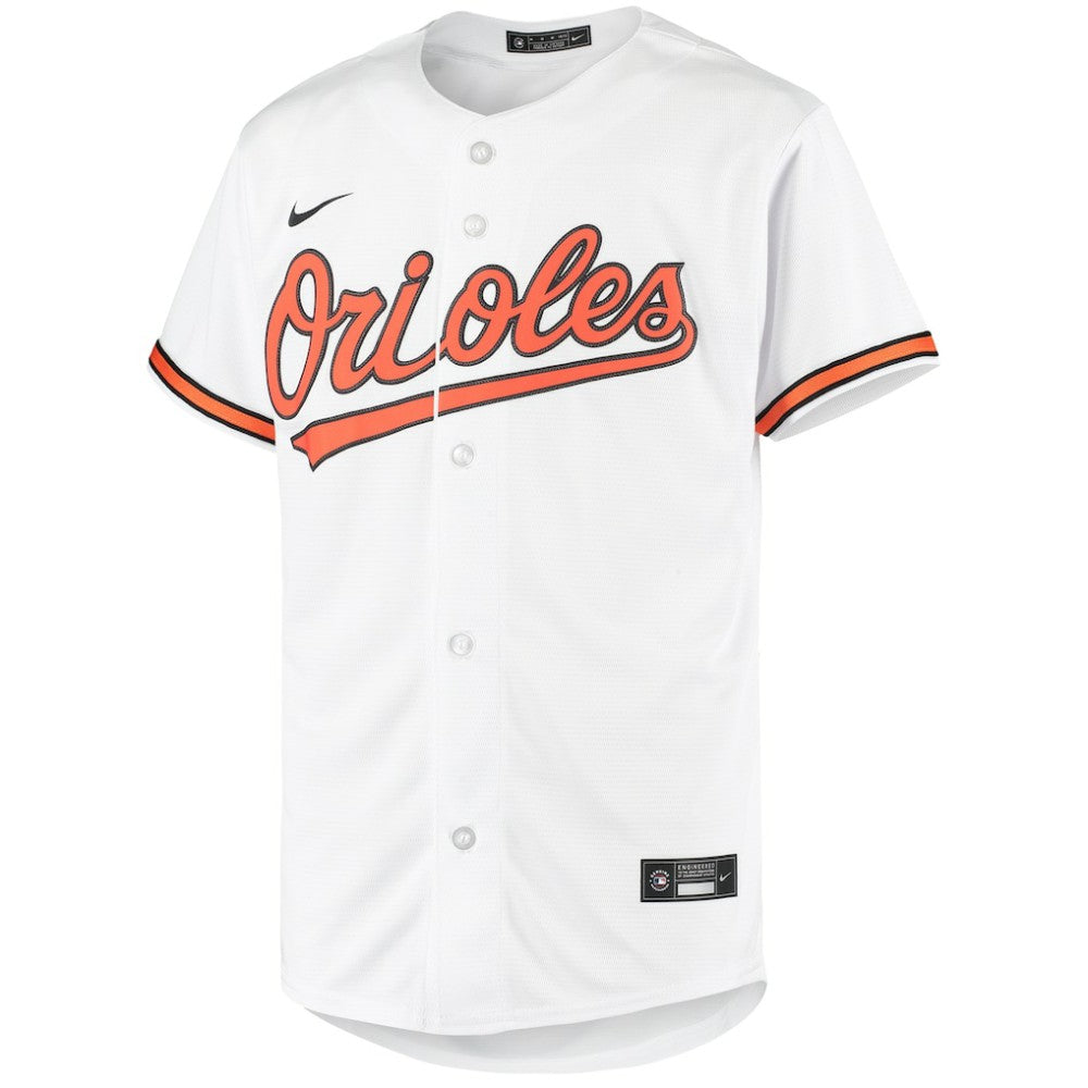 Baltimore Orioles Nike Youth Home Replica Team Jersey - White Jerseys