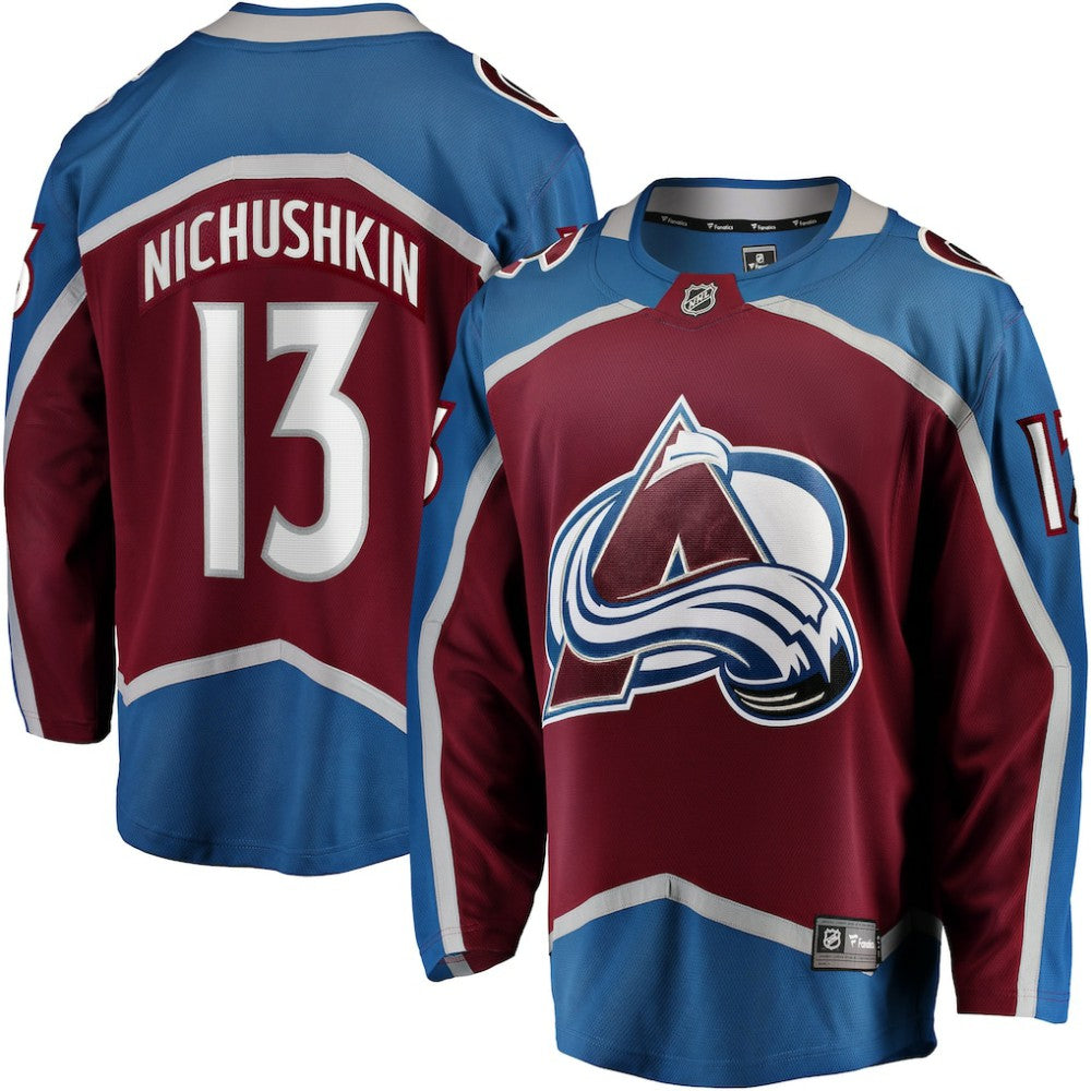 Valeri Nichushkin Colorado Avalanche Fanatics Breakaway Player Jersey - Burgundy | US 3759051