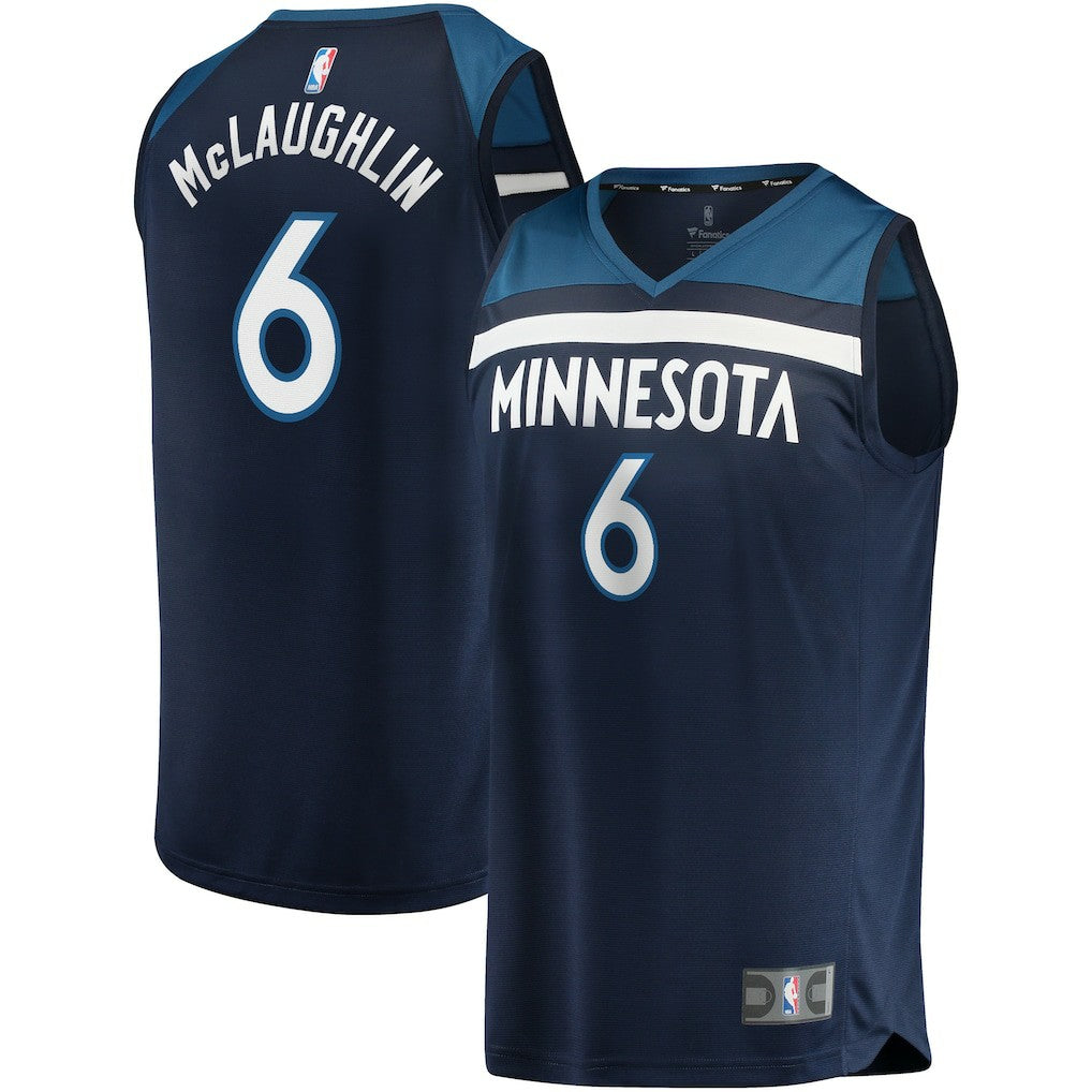 Jordan McLaughlin Minnesota Timberwolves Fast Break Player Jersey Icon Edition Navy - Fanatics outlet