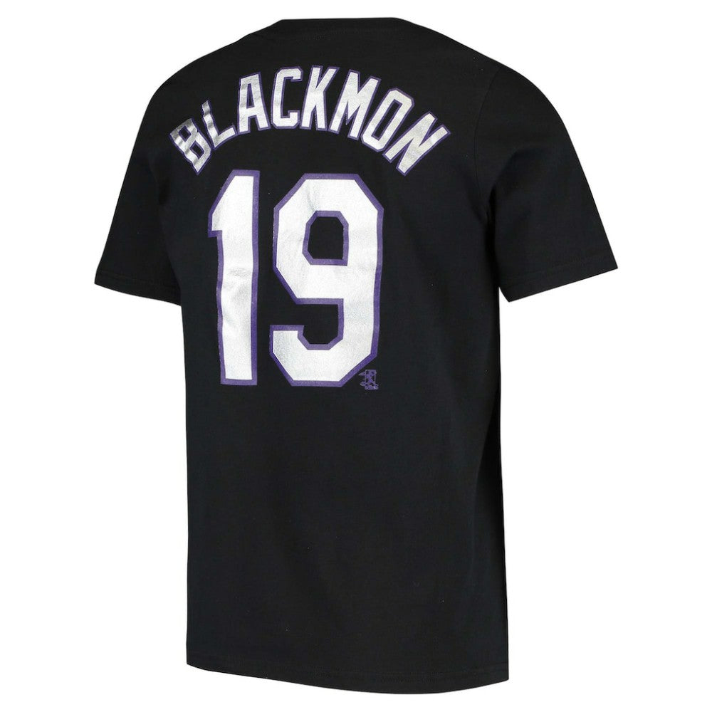 Charlie Blackmon Colorado Rockies Nike Youth Name & Number T-Shirt - Black T-shirts