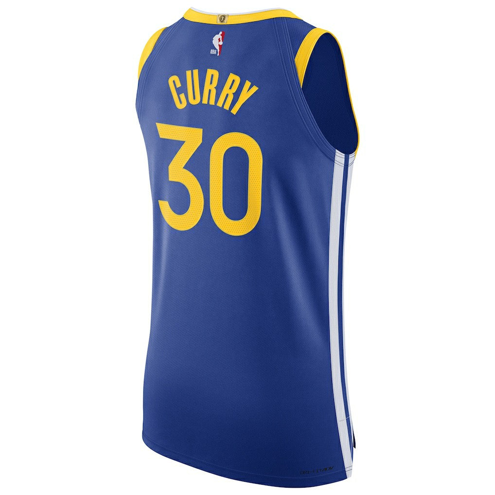 Stephen Curry Golden State Warriors Authentic Jersey Icon Editi- Royal - Nike