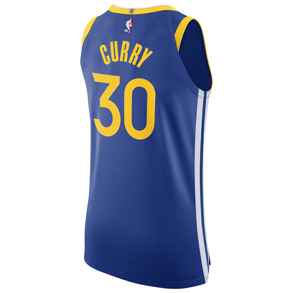 Stephen Curry Golden State Warriors Authentic Jersey Icon Editi- Royal - Nike