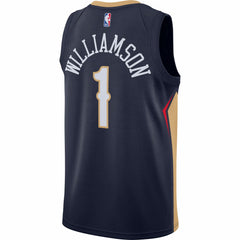 Zion Williamson New Orleans Pelicans Swingman Jersey Navy Icon Edition - Nike outlet