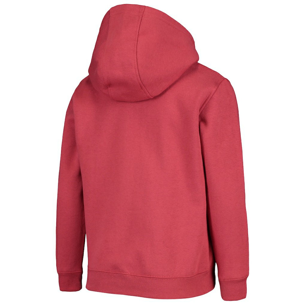 Arizona Cardinals Youth Primary Team Logo Pullover Hoodie - Cardinal Hoodies