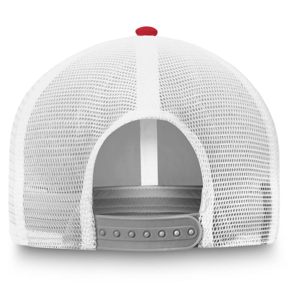 Atlanta Falcons Tri-Tone Trucker Snapback Hat - Gray/Red Hats