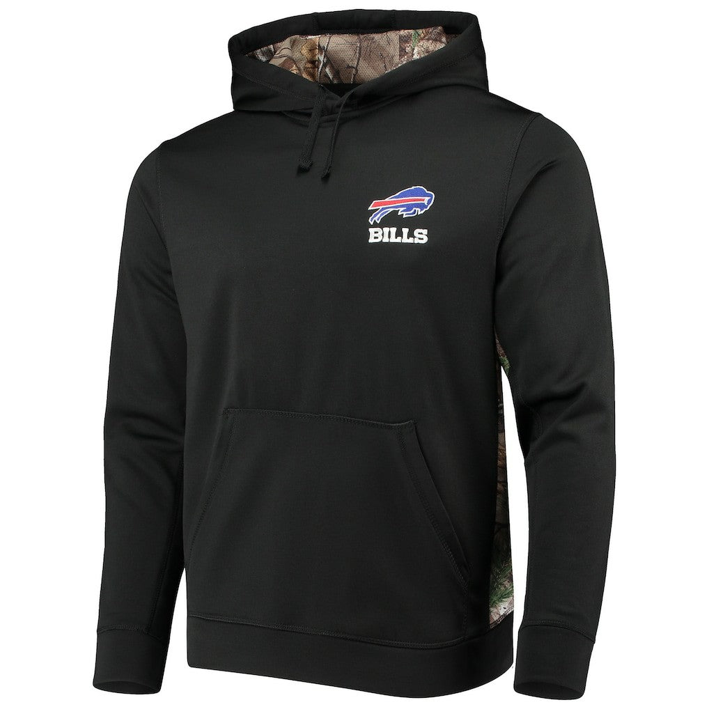 Buffalo Bills Dunbrooke Logo Ranger Pullover Hoodie - Black/Realtree Camo Hoodies