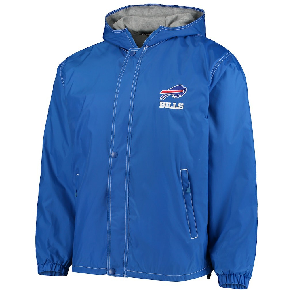 Buffalo Bills Dunbrooke Logo Legacy Stadium Full-Zip Jacket- Royal - Royal Jackets