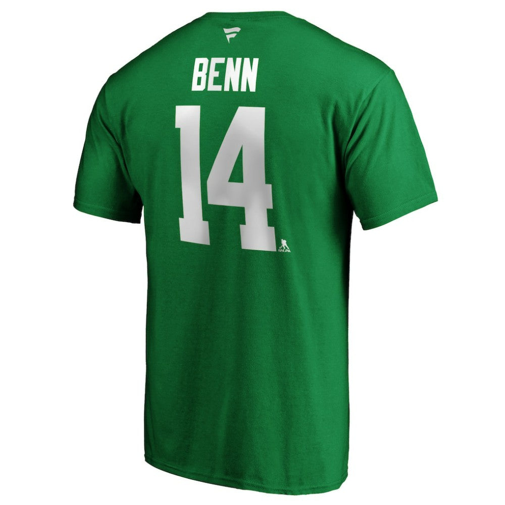 Jamie Benn Dallas Stars Fanatics Authentic Stack Player Name & Number T-Shirt - Kelly Green | US 3781649