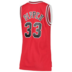 Scottie Pippen Chicago Bulls Women's 1997/98 Hardwood Classics Swingman Jersey Red - Mitchell & Ness