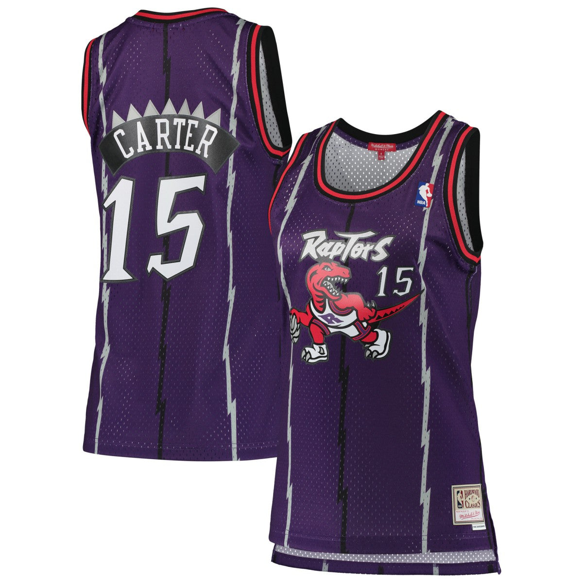 Vince Carter Toronto Raptors Women's 1998/99 Hardwood Classics Swingman Jersey Purple - Mitchell & Ness outlet