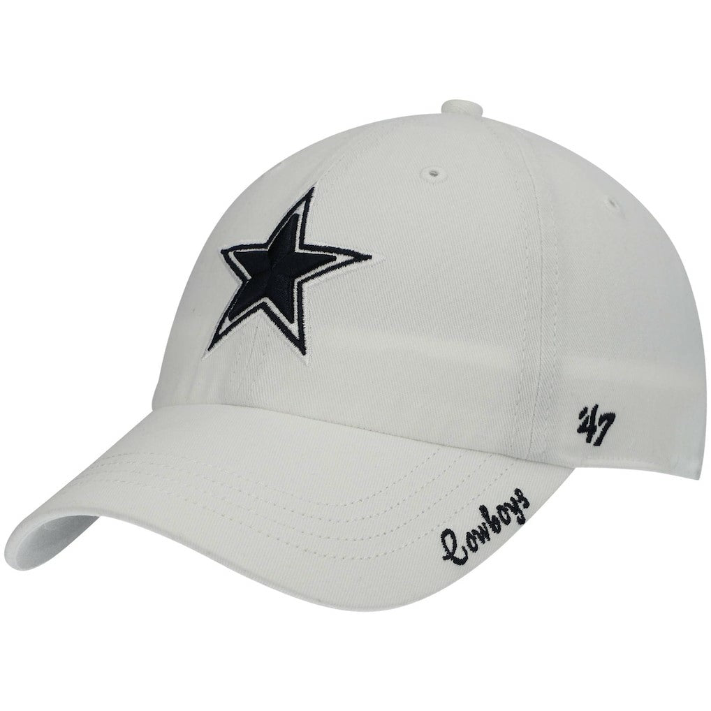 Dallas Cowboys '47 Women's Miata Clean Up Adjustable Hat - White Hats
