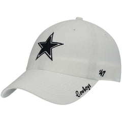 Dallas Cowboys '47 Women's Miata Clean Up Adjustable Hat - White Hats
