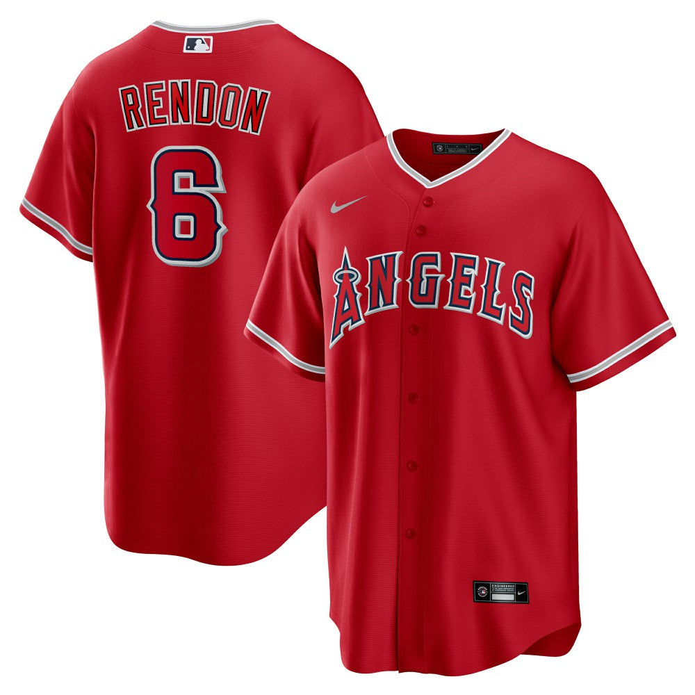 Anthony Rendon Los Angeles Angels Nike Alternate Replica Player Name Jersey - Red Jerseys