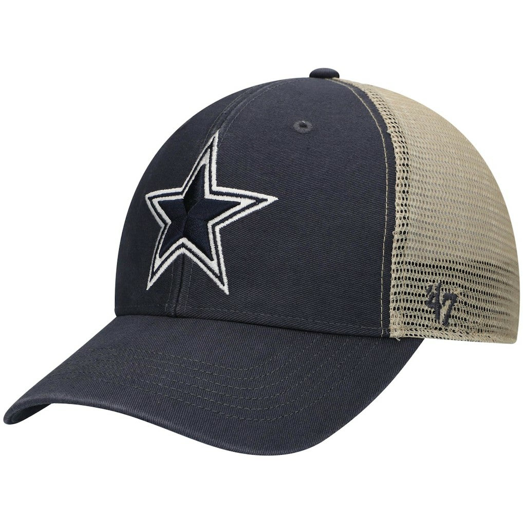 Dallas Cowboys '47 Flagship MVP Trucker Snapback Hat - Navy Hats