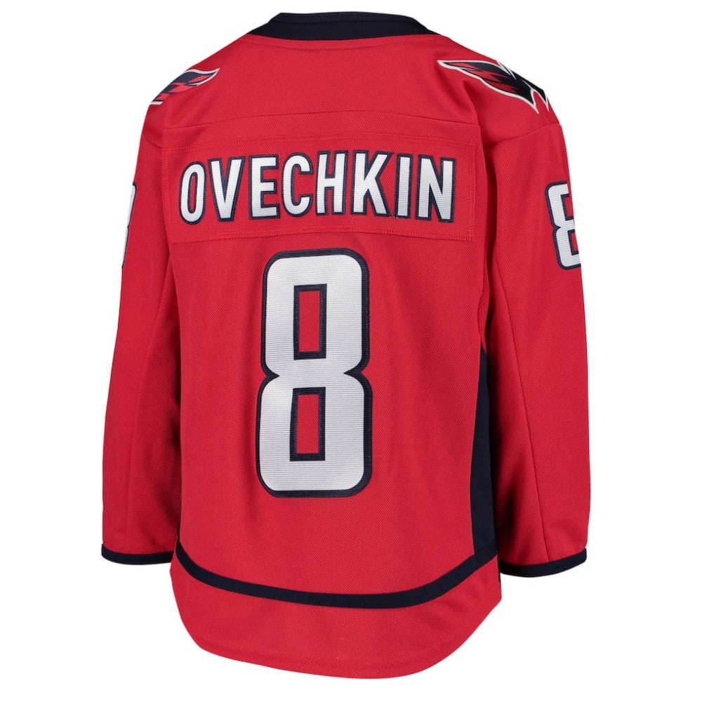 Alexander Ovechkin Washington Capitals Youth Home Premier Player Jersey - Red | US 3791526