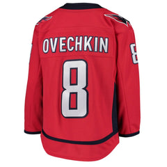 Alexander Ovechkin Washington Capitals Youth Home Premier Player Jersey - Red | US 3791526