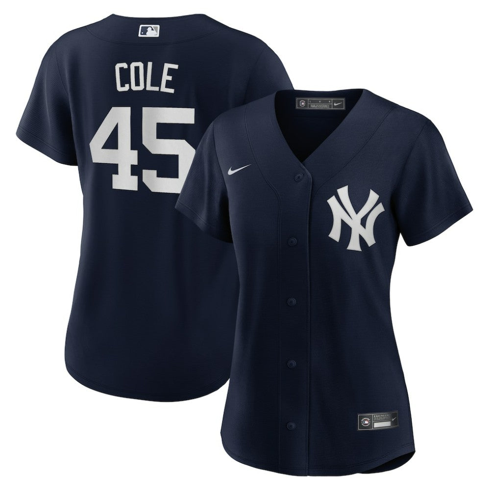 Gerrit Cole New York Yankees Nike Women's Alternate Replica Player Jersey - Navy Jerseys