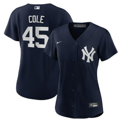 Gerrit Cole New York Yankees Nike Women's Alternate Replica Player Jersey - Navy Jerseys