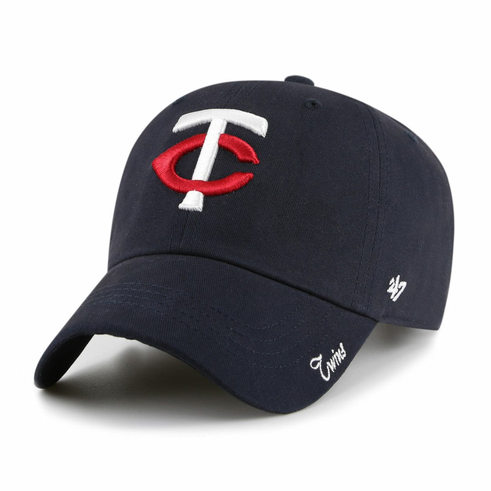 Minnesota Twins '47 Women's Team Miata Clean Up Adjustable Hat - Navy Hats