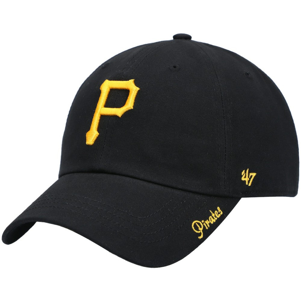 Pittsburgh Pirates '47 Women's Team Miata Clean Up Adjustable Hat - Black Hats