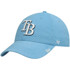 Tampa Bay Rays '47 Women's Team Miata Clean Up Adjustable Hat - Light Blue Hats