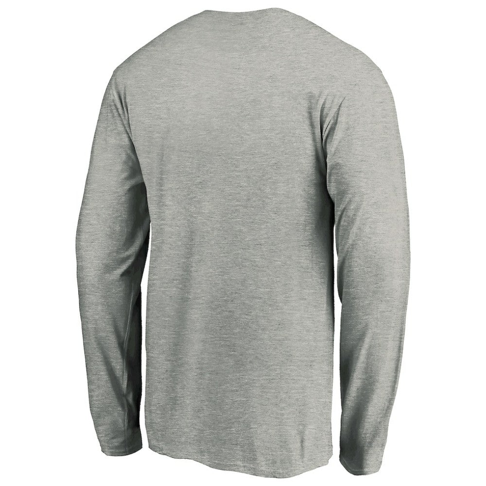San Jose Sharks Graffiti Shark Long Sleeve T-Shirt - Heather Gray | US 3800094