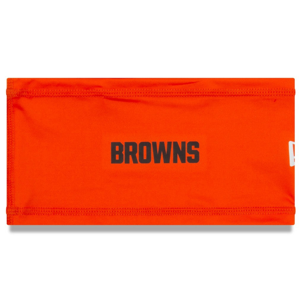 Cleveland Browns New Era COOLERA Training Camp Headband - Orange