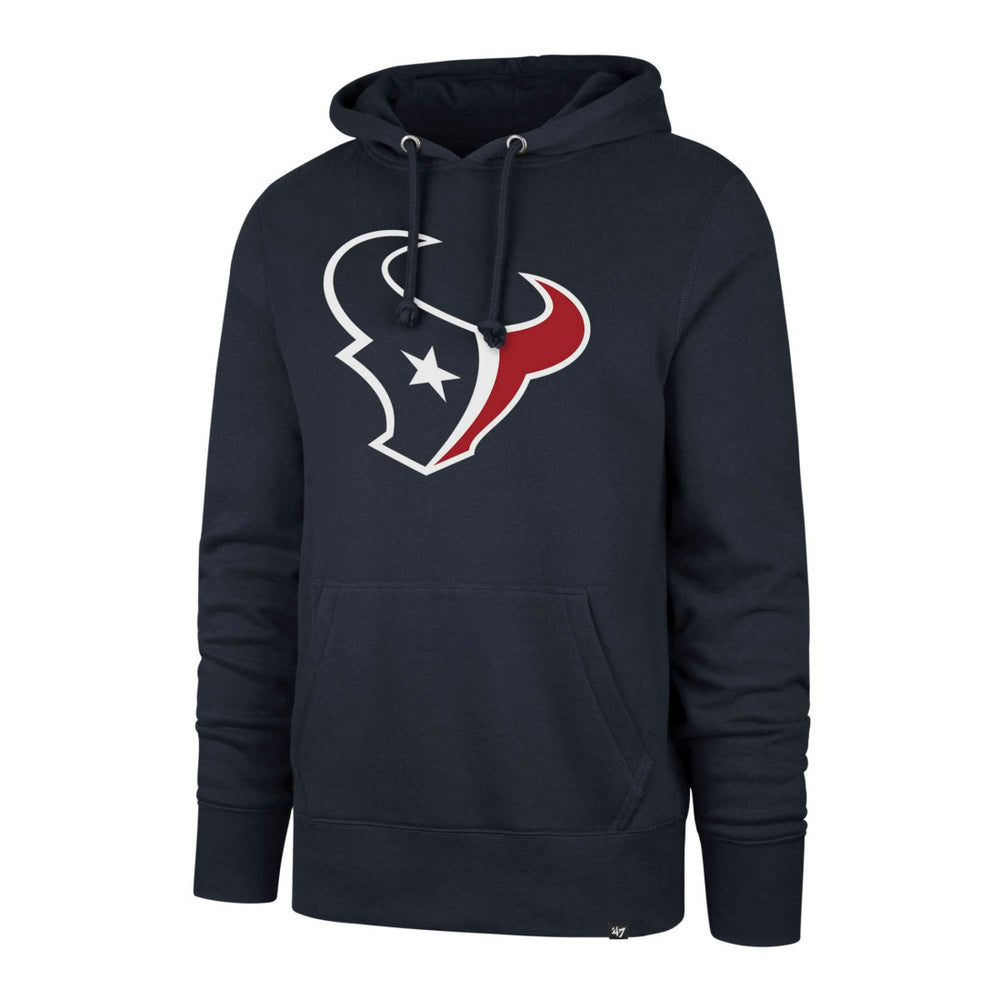 Houston Texans '47 Imprint Headline Pullover Hoodie - Navy Hoodies