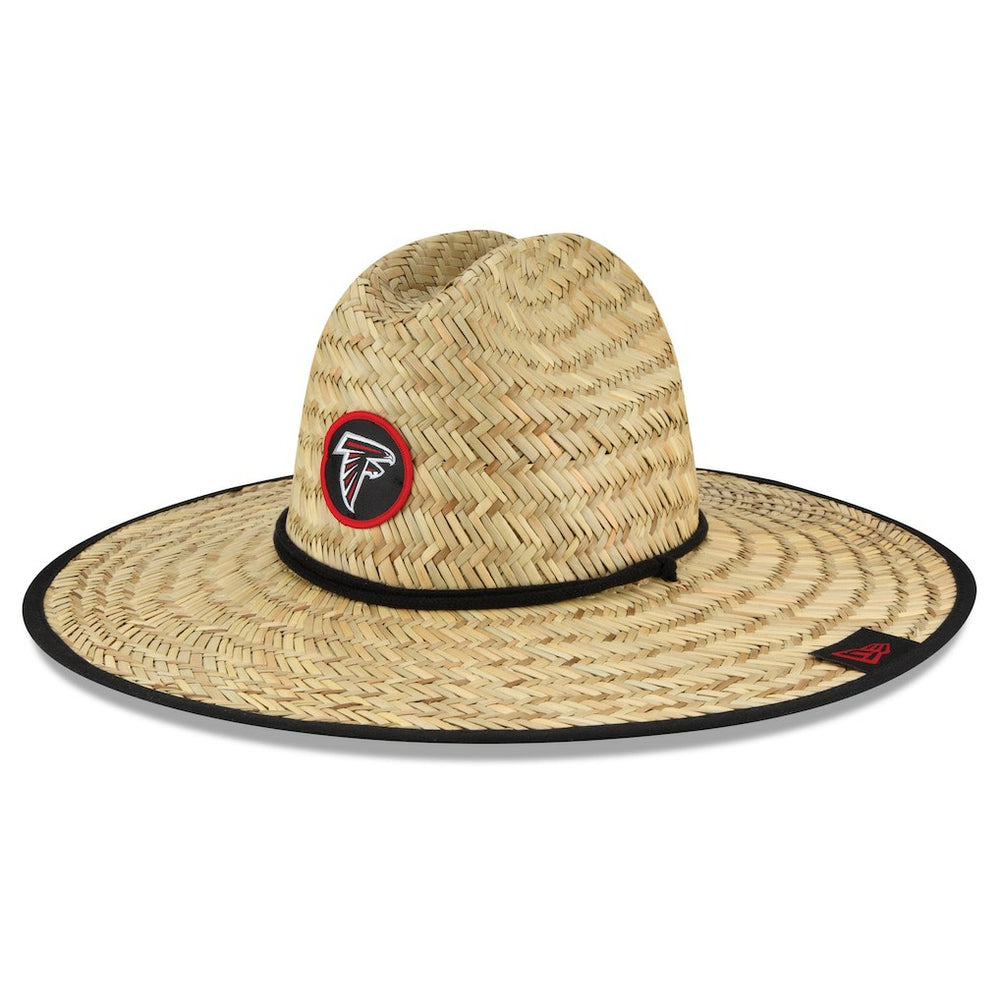 Atlanta Falcons New Era NFL Training Camp Straw Lifeguard Hat - Natural Hats