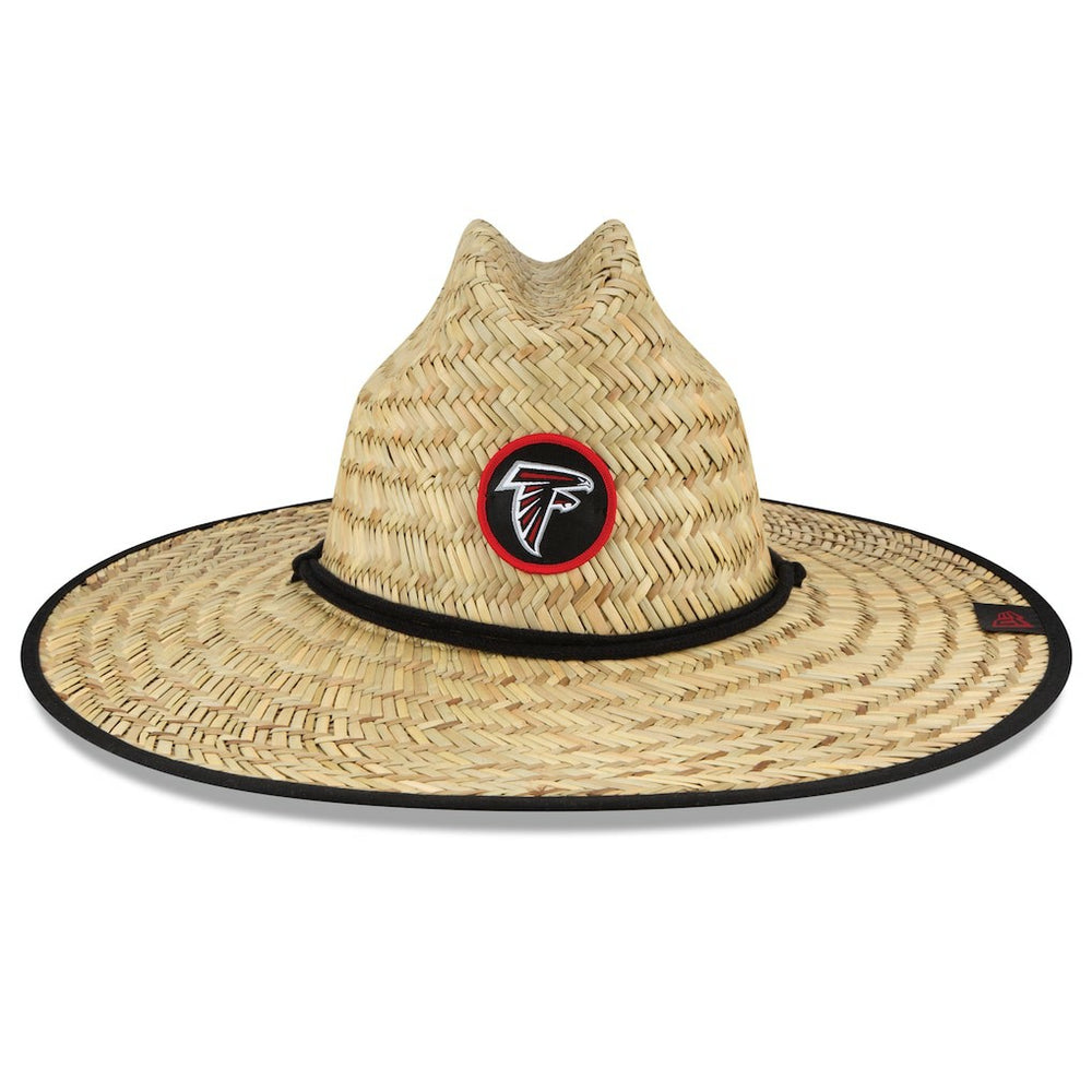 Atlanta Falcons New Era NFL Training Camp Straw Lifeguard Hat - Natural Hats