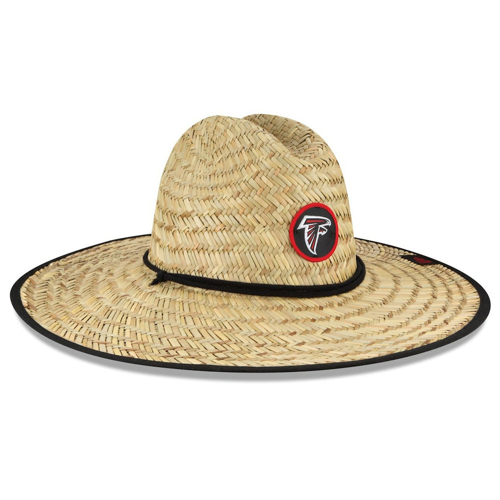 Atlanta Falcons New Era NFL Training Camp Straw Lifeguard Hat - Natural Hats