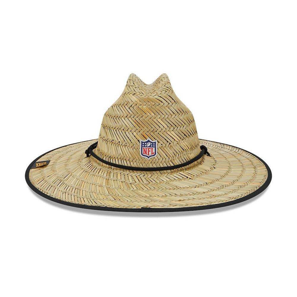 Pittsburgh Steelers New Era NFL Training Camp Straw Lifeguard Hat - Natural Hats