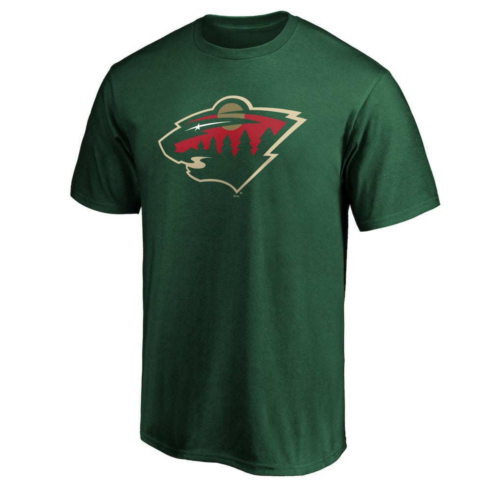 Minnesota Wild Fanatics Team Primary Logo T-Shirt - Green | US 3805862