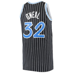 Shaquille O'Neal Orlando Magic Big & Tall Hardwood Classics Jersey Black - Mitchell & Ness