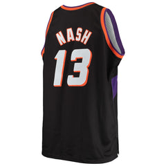Steve Nash Phoenix Suns 1996/97 Big & Tall Hardwood Classics Swingman Jersey Black - Mitchell & Ness outlet