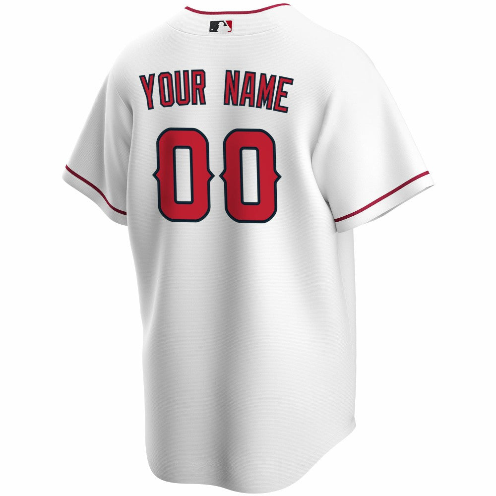 Los Angeles Angels Nike Home Replica Custom Jersey - White Jerseys