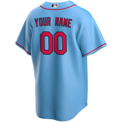 St. Louis Cardinals Nike Alternate Replica Custom Jersey - Light Blue Jerseys