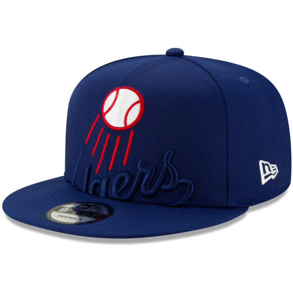 Los Angeles Dodgers New Era Logo Elements 9FIFTY Snapback Hat - Royal Hats