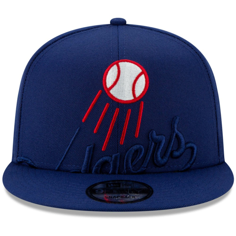 Los Angeles Dodgers New Era Logo Elements 9FIFTY Snapback Hat - Royal Hats