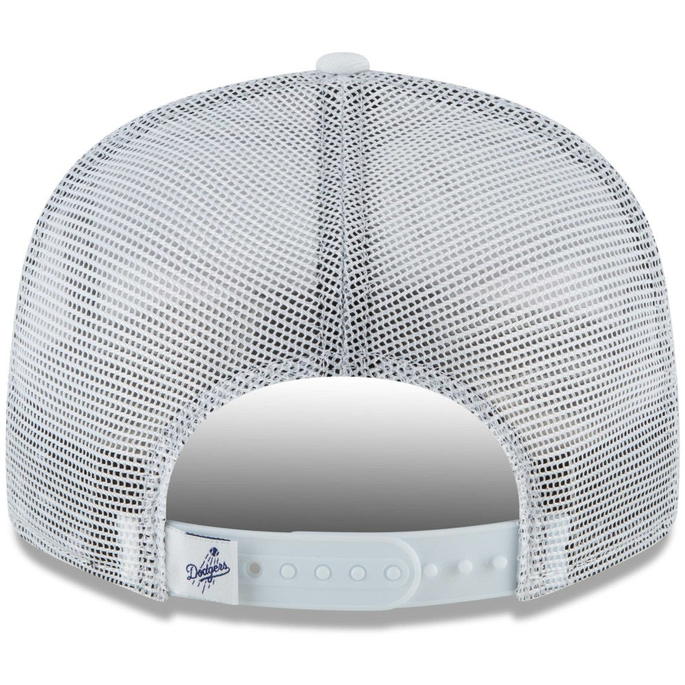 Los Angeles Dodgers New Era Elements Trucker 9FIFTY Snapback Hat - White Hats