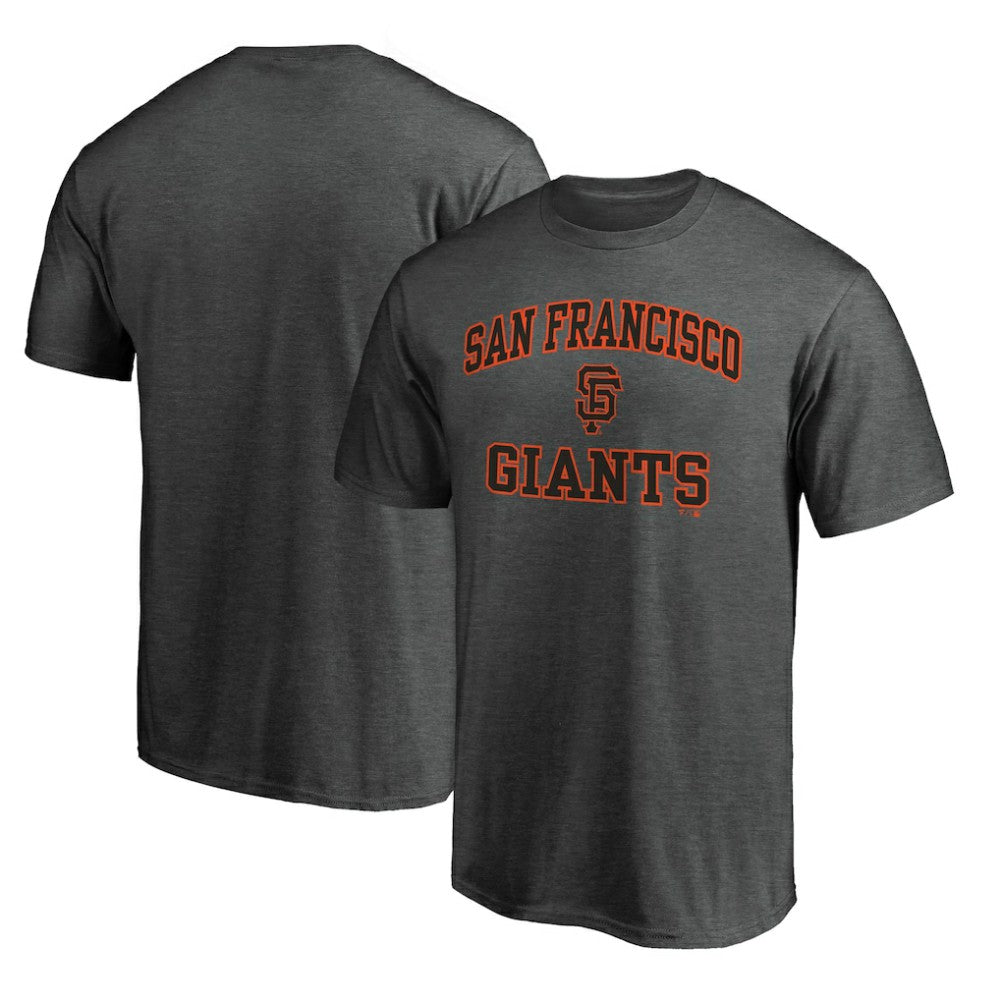 San Francisco Giants Fanatics Heart & Soul T-Shirt - Heather Charcoal T-shirts
