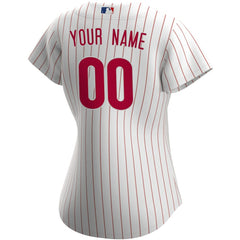 Philadelphia Phillies Nike Women's Home Replica Custom Jersey - White Jerseys