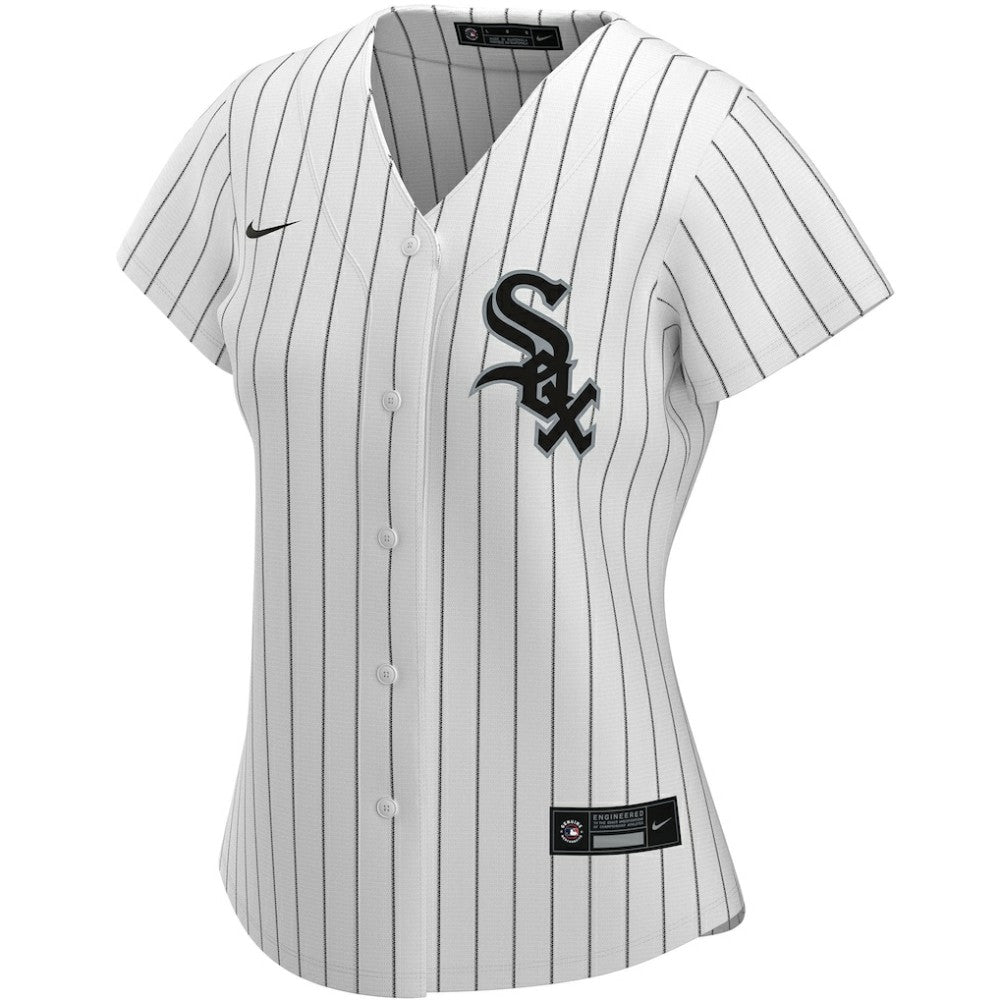 Chicago White Sox Nike Women's Home Replica Custom Jersey - White Jerseys