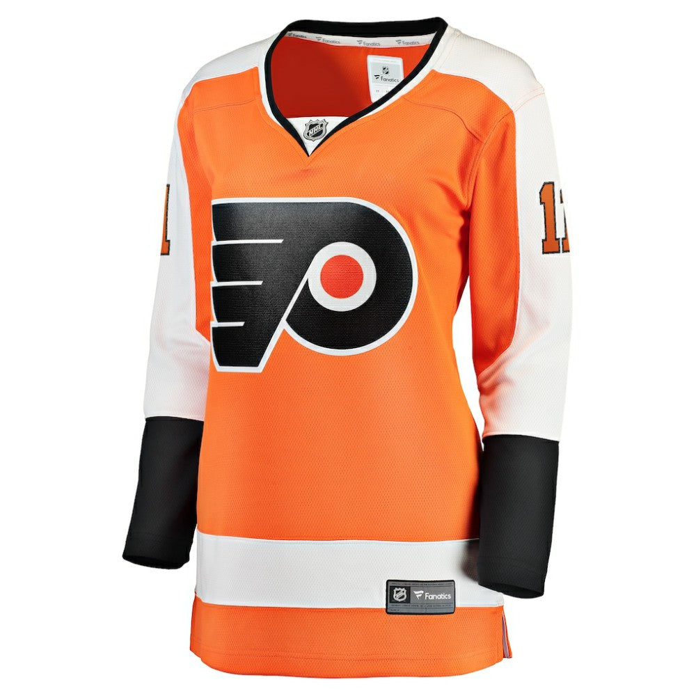 Travis Konecny Philadelphia Flyers Fanatics Women's Home Breakaway Jersey - Orange | US 3815264