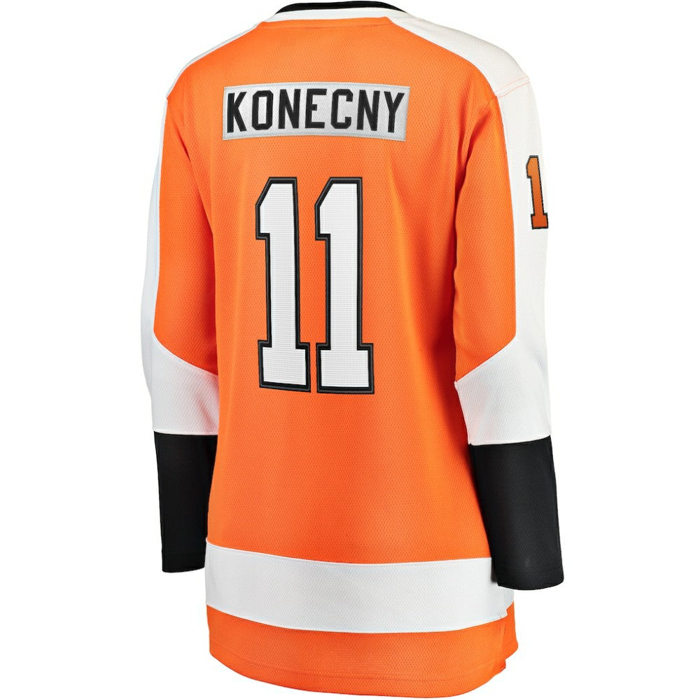 Travis Konecny Philadelphia Flyers Fanatics Women's Home Breakaway Jersey - Orange | US 3815264