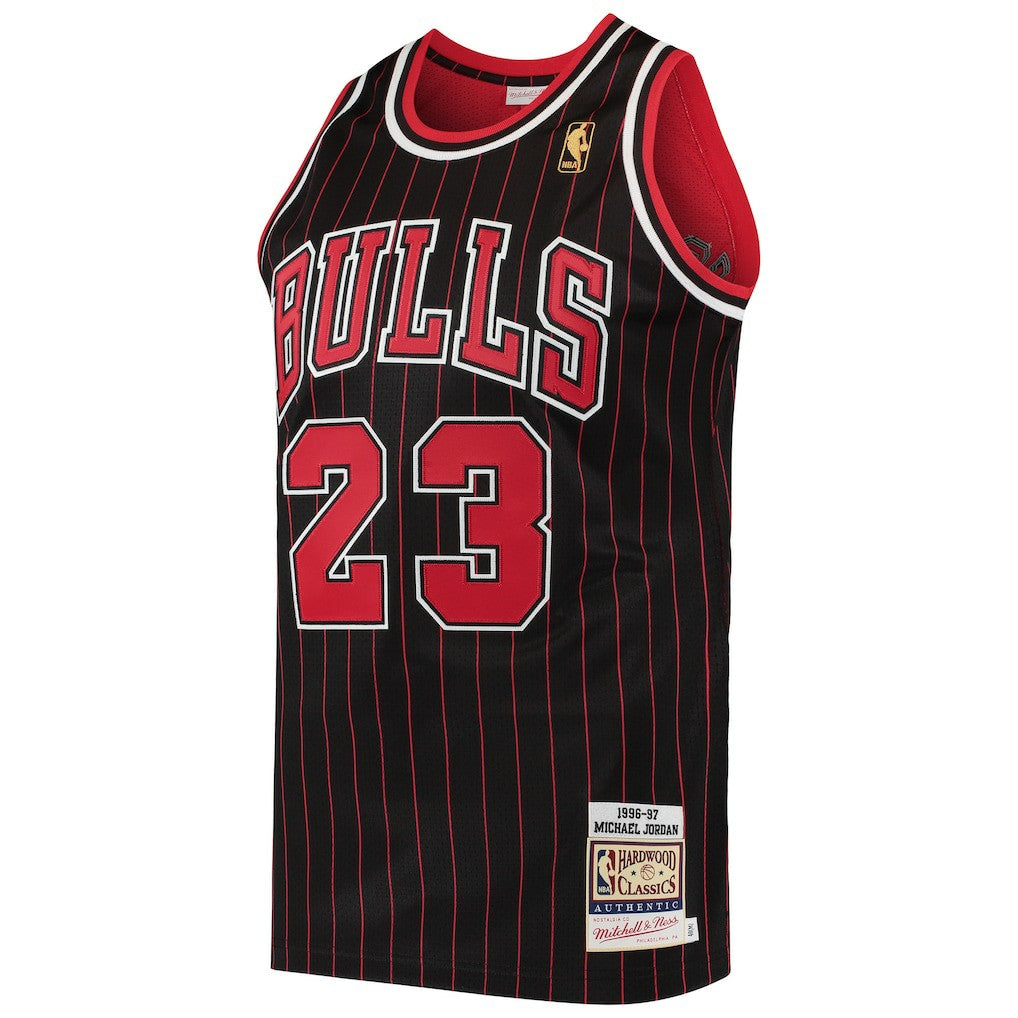 Michael Jordan Chicago Bulls 1996/97 Hardwood Classics Authentic Jersey Black - Mitchell & Ness outlet