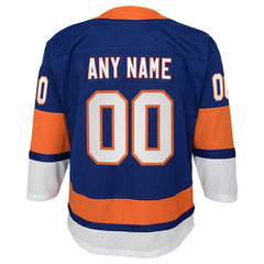 New York Islanders Youth Home Premier Custom Jersey - Blue | US 3820538